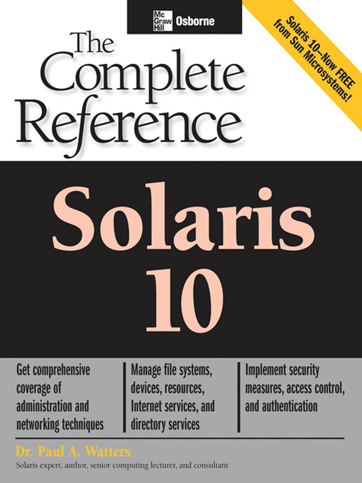 Cover image for Solaris 10